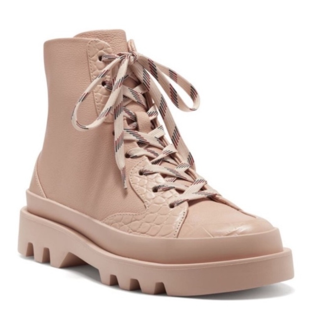 Pink Korigan Leather Boot | Vince Camuto